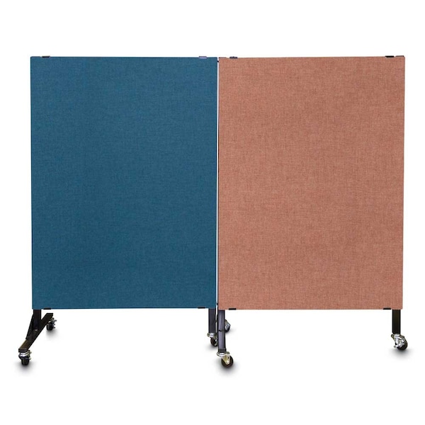Enclosed Corkboard, 3 Door, 96"x48", 4" Fra